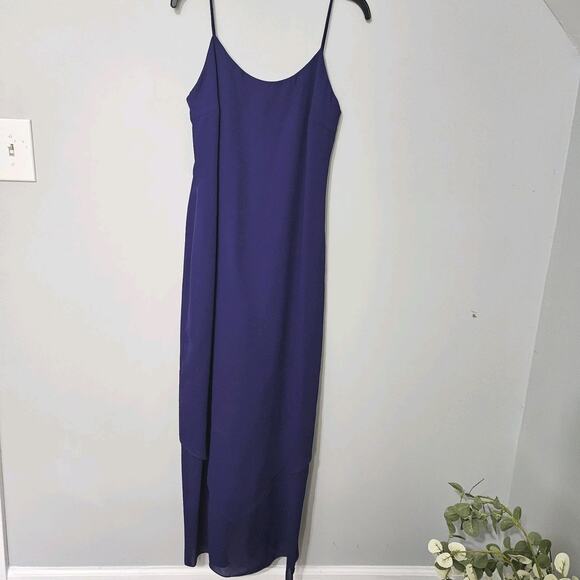 Lillie Rubin Purple Evening Formal Maxi Two Piece Dress Cardigan Size 8 Occasion - Picture 3 of 16